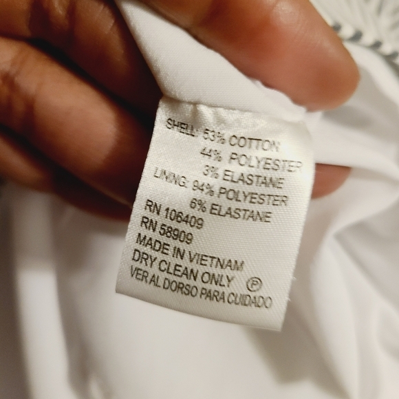 Alex Marie | Women's Sleeveless Striped Sheath Dress (Size 10) - Picture 6 of 12